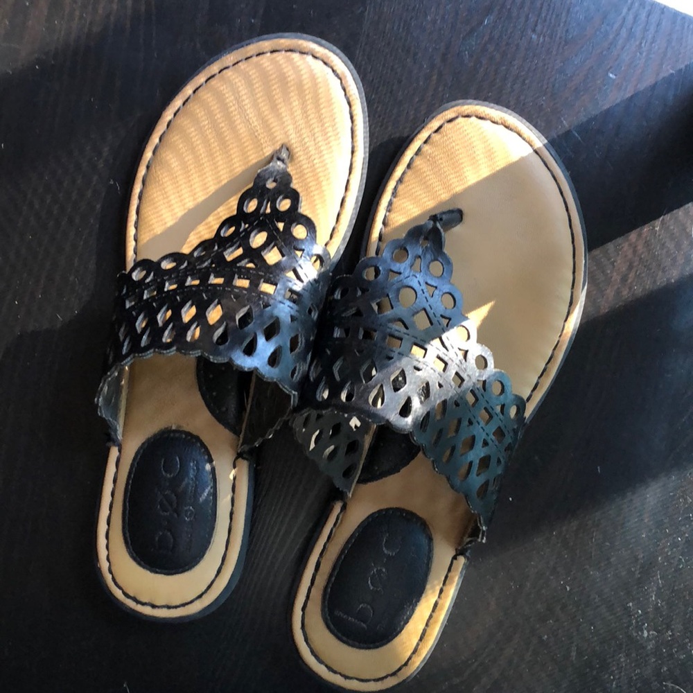Black sandals